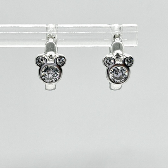 NWOT Sterling Silver Mickey mouse earrings studs - Picture 12 of 12